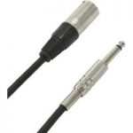 XLR (M) – Jack Amp/Mixer Cable 3m