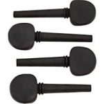 Ebony Cello Peg Set 1/2 Size